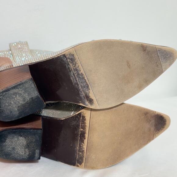 Isnow Women’s Ankle Boots Size 6 – Rhinestone Detail, Sparkly Fashion - Picture 15 of 15